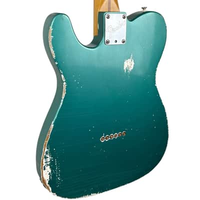 Fender USA MJT Telecaster - Sherwood Green - Heavy Relic image 5