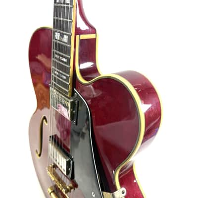 Carlo Robelli Memphis ES-275/L-5 CES w/ Bigsby MIK- Cherry image 6