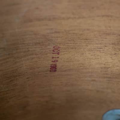 1950s 1960s Ludwig/WFL "Super Beat" White Marine Pearl Drum Kit image 19