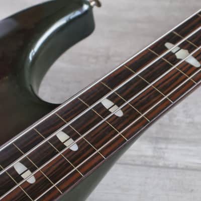 1985 Yamaha Japan BB3000 Neckthrough Fretless Broad Bass (Wine Red) image 8