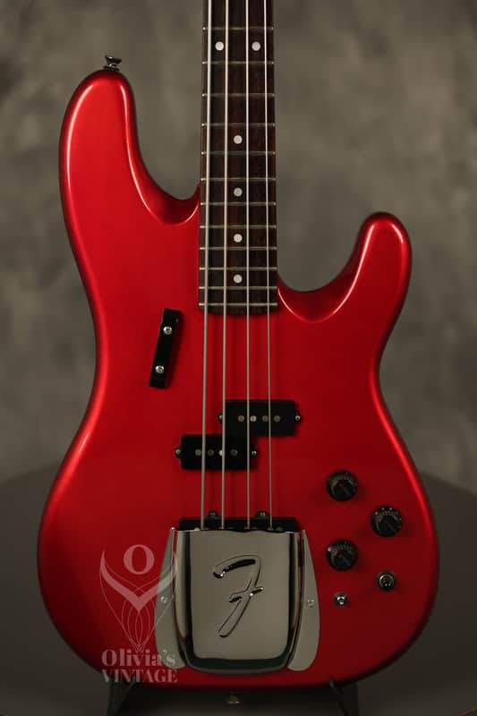 Candy Apple Red Powerhouse: '80s Fender Jazz Bass Special
