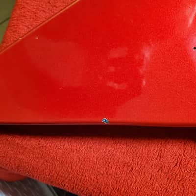 Kramer Condor Explorer 1984 - Candy Apple Red with "D" Neck Plate! image 10