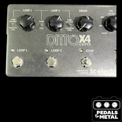 TC Electronic Ditto X4 Looper 2016 - Present - Black - X21781 image 3