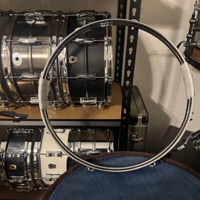 EKG 2.3 ml triple flanged 8 hole 16” pair of tom hoops 2025 - Chrome image 4