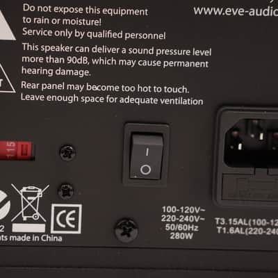 EVE Audio SC2070 2-Way 7 in. + XL AMT 250W Active Monitor for Nearfield and Midf image 7