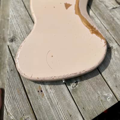 Fender Flea jazz bass body 2020 - Shell Pink image 9