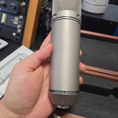 Neumann U 87 Ai Large Diaphragm Multipattern Condenser Microphone 1986 - Present - Nickel image 5