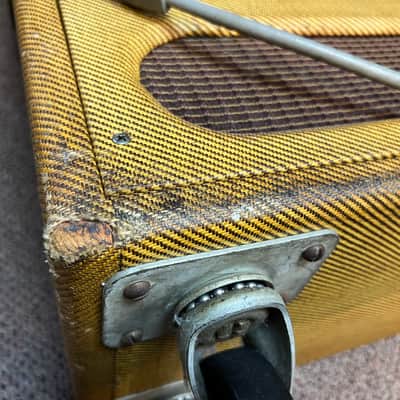 1959 1960 Tweed Fender 5F6-A Bassman 4x10 Combo Amp image 24