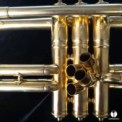 WOW Martin Handcraft goldplated with case and two mouthpieces GAMONBRASS image 22