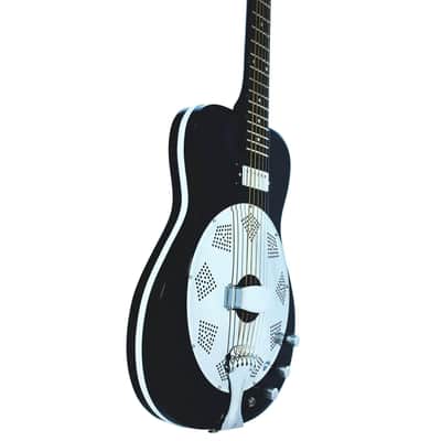 Airline Guitars Folkstar Black image 4