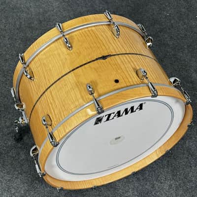 Used Tama Star Maple 4pc Drum Set Natural Curly Maple image 5
