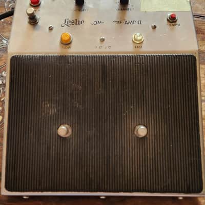 RARE! Leslie Combo II Preamp Pedal Model #044370 1970s Metal image 3