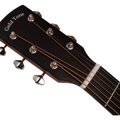 Gold Tone GT-Dread All Solid Acoustic-Electric Guitar w/Bag - Natural - Open Box image 4