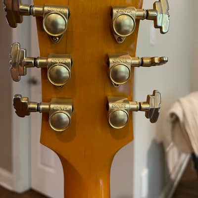 Subway Guitars Fatdog 17" Lowell  - Blonde ES-5 image 6