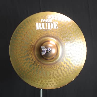 Paiste 14" Rude Sound Edge Hi Hats - 883g/1145g (video demo) image 1
