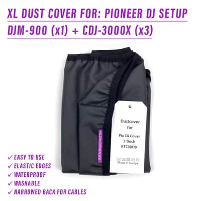 XL DUST COVER for PIONEER DJ SETUP (DJM-900NXS, Xone96 + CDJ-3000X (x3)) image 2