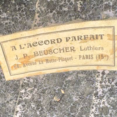 Concert Mandolin Rogis / J. P. Beuscher 1930's image 18