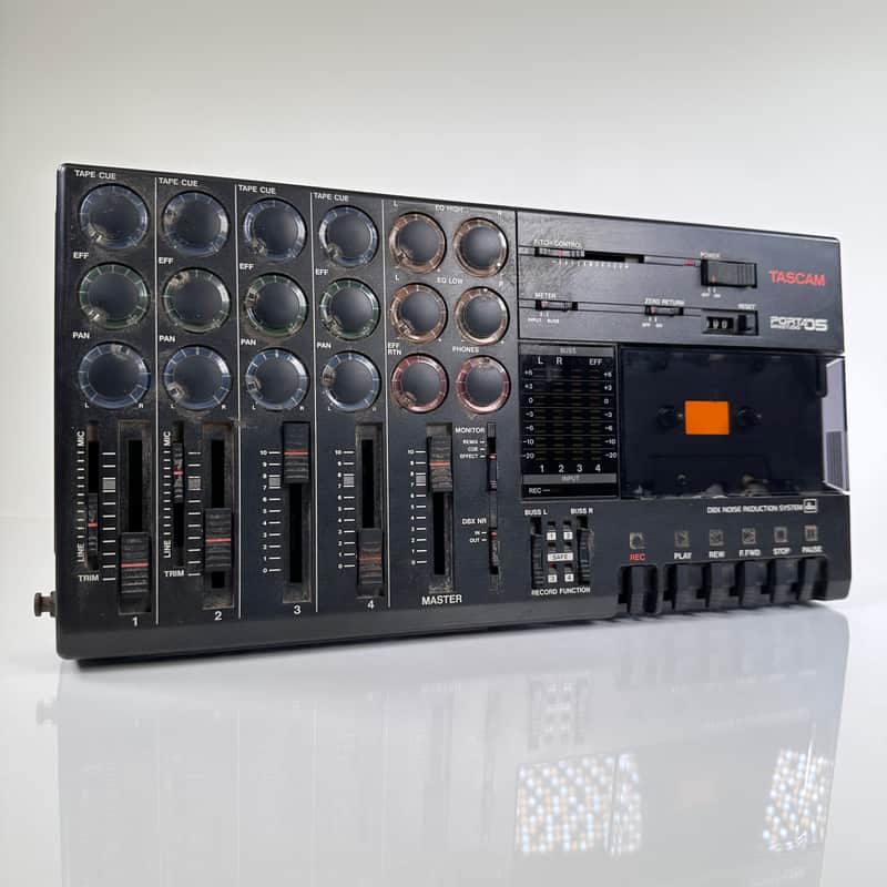 TASCAM Porta 05 Ministudio 4-Track Cassette Multitrack Recorder