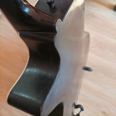 Black Vintage Archtop guitar 1950s - Germany image 7