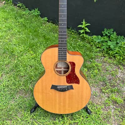 2002 Taylor 555ce Jumbo 12-String – Spruce/Mahogany – Fishman – OHSC image 2