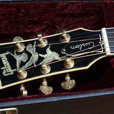 Gibson Acoustic Hummingbird Custom Koa Antique Natural with Gold Hardware 2003' image 10