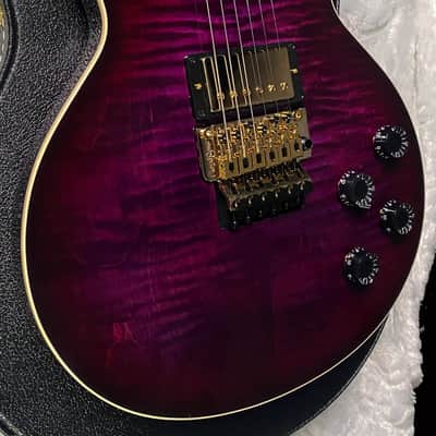 NEW! Gibson Custom Les Paul Axcess Standard Figured Top Floyd Rose Electric Guitar - Greatest Hits II - Authorized Dealer - Tri-Berry Burst - WOW! 8.5lbs - G07453 image 7