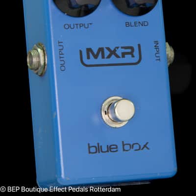 Vintage MXR Blue Box Block Logo 1977 s/n 3-008 612 as used by Jimmy Page, Rowland S Howard - Birthday Party image 3