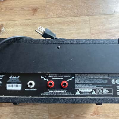 Marshall MG MG15HFX 2-Channel 15-Watt Solid State Guitar Amp Head 2009 - 2012 - Black image 2