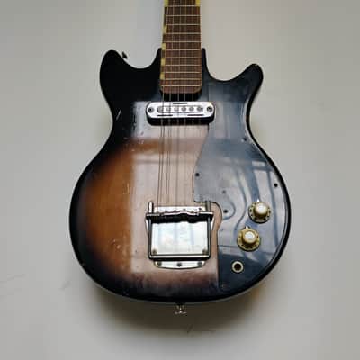 Teisco E100 - 1960s - Japan - Tobacco Sunburst image 6