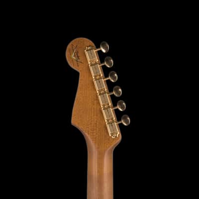 2023Fender Custom Shop Event Limited Edition '62 Stratocaster Heavy Relic with Gold Closet Classic Hardware - Aged Natural image 6