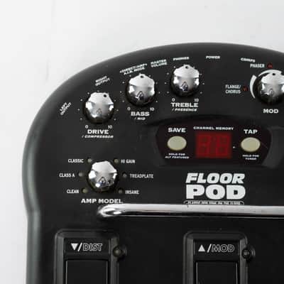 Line 6 Floor POD Multi-Effect and Amp Modeler image 4