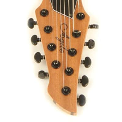 Agile Pendulum 9 String Fan Fret Multi-Scale Guitar with Kahler Bridge Elite 92527 EB CP Nat Mah image 4
