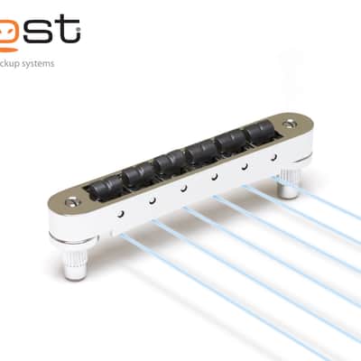 Graph Tech PN-8843-N0 Ghost Loaded ResoMax NV 4mm Tune-O-Matic Guitar Bridge w/ Piezo Pickups