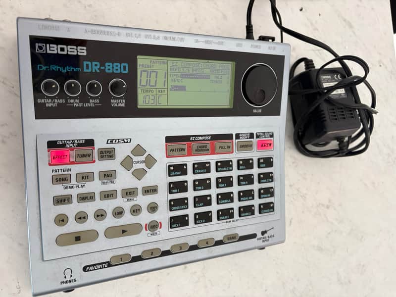 Boss DR-880 Dr. Rhythm 2004 - 2016 - Gray image 1