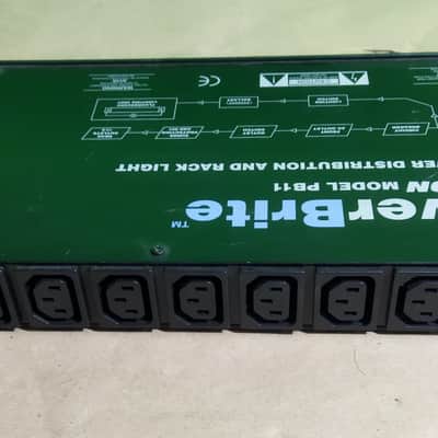 Samson PowerBrite PB11 Rackmount Power Distribution / Lighting System 2010s - Black image 4