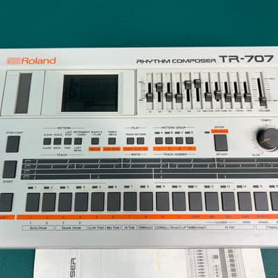 Roland TR-707 Rhythm Composer 1985 - White image 8