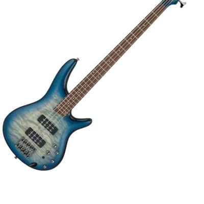 Ibanez SR400EQM-SCB Stained Cosmic Blue Starburst image 1