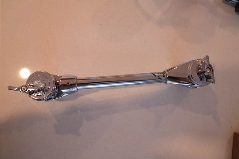 DW DWSM798 12" Dog Bone Accessory Arm 2010s - Chrome image 1