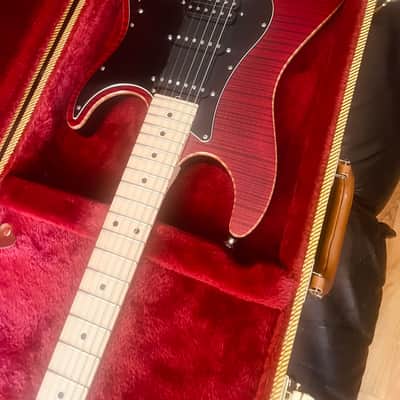 Suhr Pro Series-S4 2010 - Trans Red Flame image 16