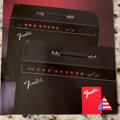 Fender Super 210 112 Brochure 1990 image 1