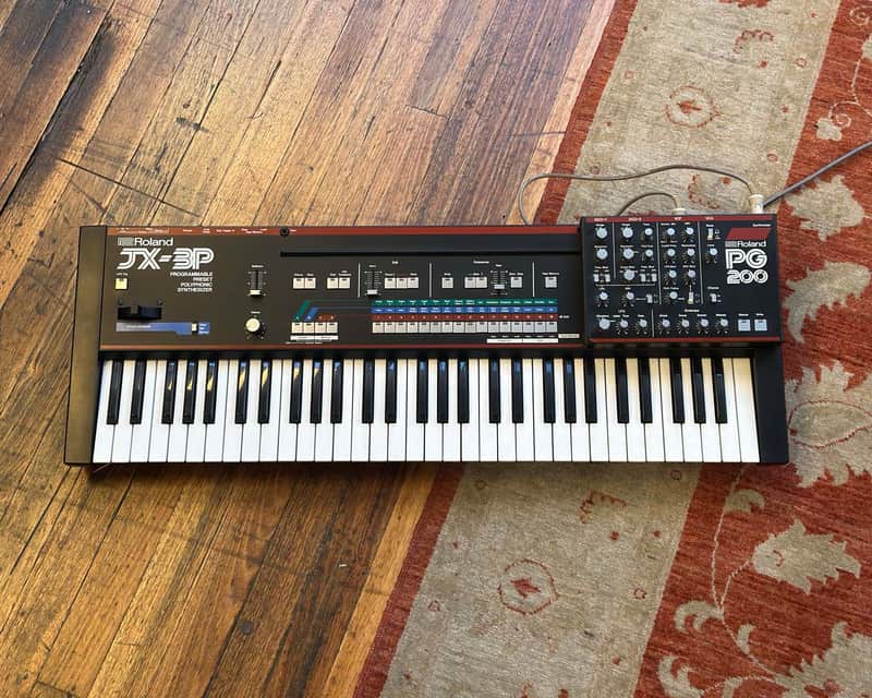 鍵盤楽器 Roland JX-3P PG200 Roland JX-3P 61-Key Programmable Preset Polyphonic Synthesizer
