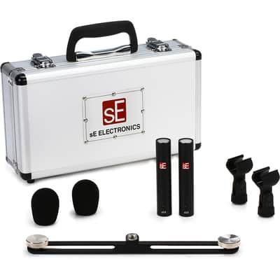 Liquid Audio sE Electronics sE8 Omni Small-diaphragm Condenser Microphone, Pair Bundle w/Pig Hog PHM10 8mm Mic Cable Polishing Cloth image 3