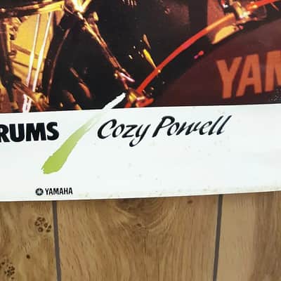 Yamaha Cozy Powell System Drums & Electronic Percussion POP wall posters c. 1986 image 3