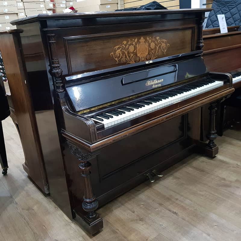 Used Bluthner Upright Piano | Rosewood | 48124 image 1
