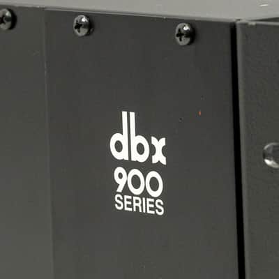 dbx 900A Rack Frame w/ 6 Modules – 4x 902 De-Esser, 2x 903 Compressor + Manuals image 7