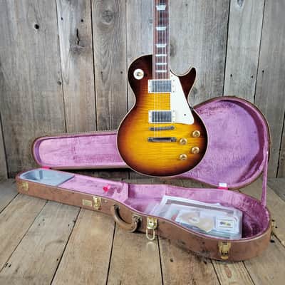 Gibson Les Paul Murphy Aged LPR-9 Custom Art & Historic '59 Reissue 2007 - Sunburst image 25