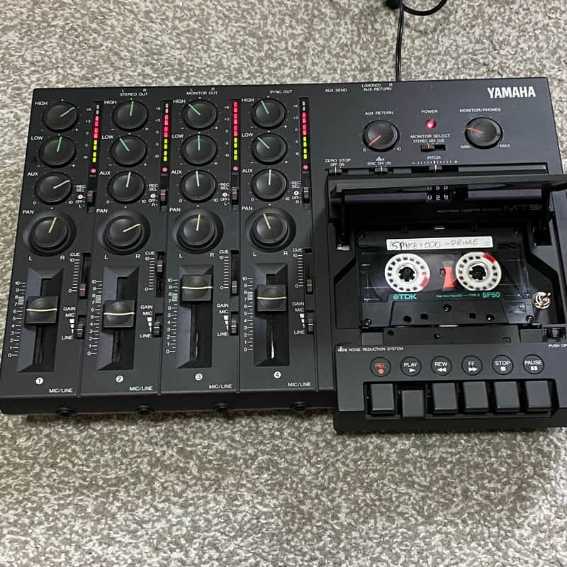YAMAHA MT-50 analog 4 track multitrack cassette recorder mixer
