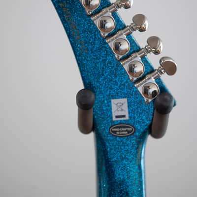 2024 Epiphone Glam Series Explorer - in Brunswick Blue Sparkle image 15