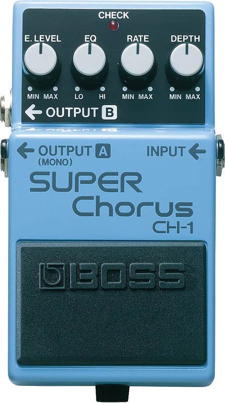 Mint Boss CH-1 Stereo Super Chorus Guitar Effect Pedal image 1