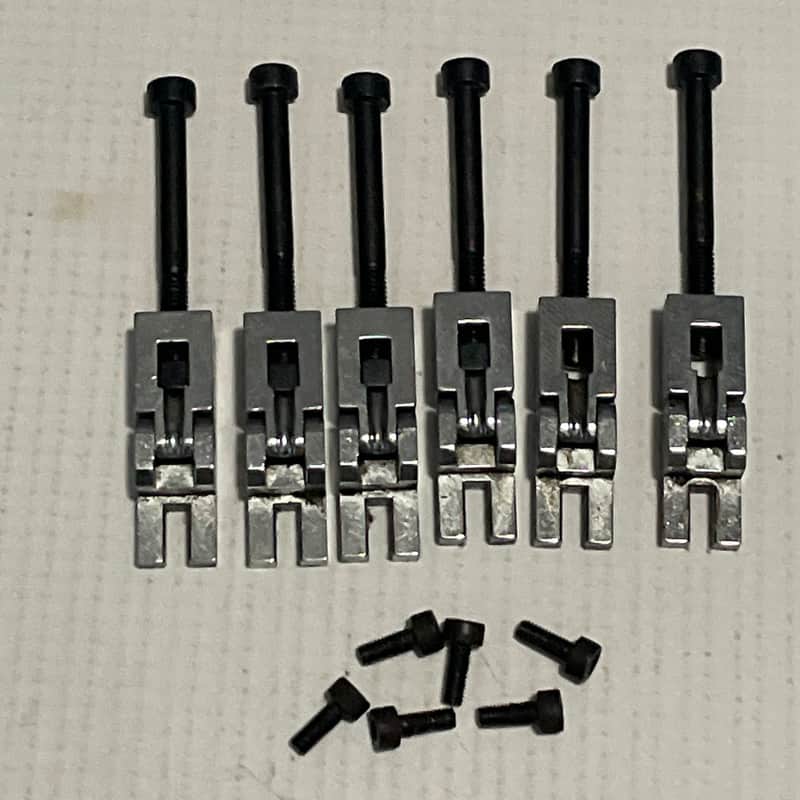 1984 Floyd Rose Original Floyd Rose Saddles Chrome